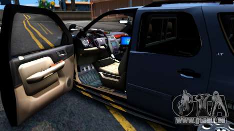 Chevy Tahoe Metro Police Unmarked 2012 pour GTA San Andreas