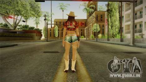 Resident Evil Revelations 2 - Claire Cowgirl für GTA San Andreas