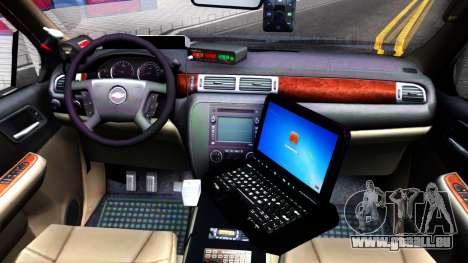 Chevy Tahoe Metro Police Unmarked 2012 pour GTA San Andreas