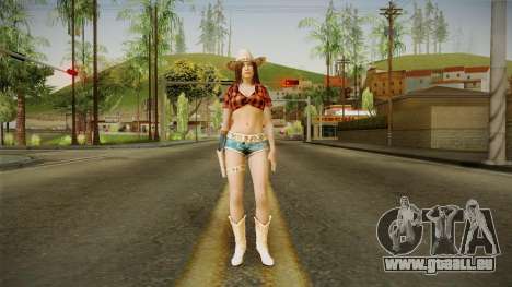 Resident Evil Revelations 2 - Claire Cowgirl für GTA San Andreas