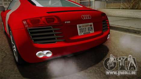 Audi R8 Coupe 4.2 FSI quattro EU-Spec 2008 YCH2 pour GTA San Andreas