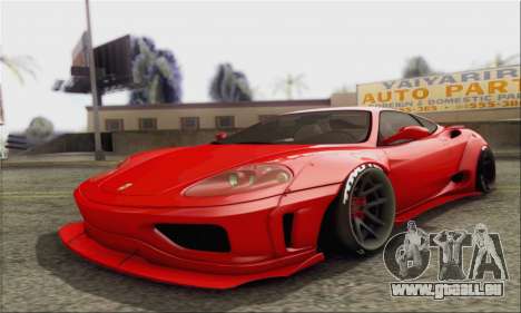 Ferrari 360 LB Work pour GTA San Andreas