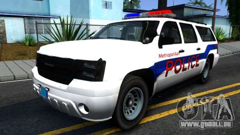 Declasse Granger Metropolitan Police 2012 für GTA San Andreas
