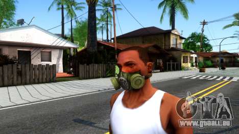 Gas Mask From S.T.A.L.K.E.R. Clear Sky pour GTA San Andreas