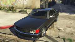 Mercedez-Benz 560 SEC pour GTA 5