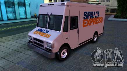 GTA IV Brute Boxville with SpandEx livery pour GTA San Andreas