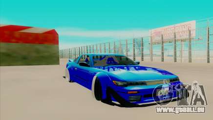 Nissan 240SX blue für GTA San Andreas