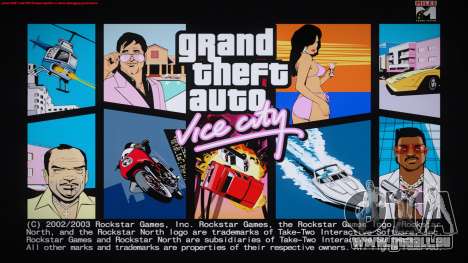 GTA Vice City Boot screens für GTA San Andreas