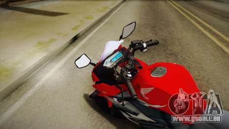 Honda CBR150R 2016 Racing Red pour GTA San Andreas
