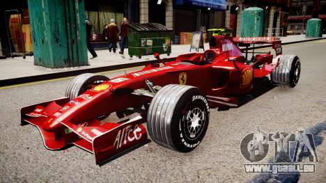 Formula 1 - LaFerrari F2007 pour GTA 4