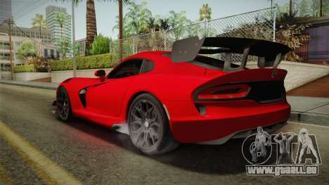 Dodge Viper ACR 2016 pour GTA San Andreas