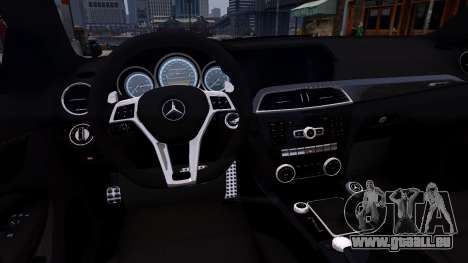 Mercedes-Benz C63 AMG 2012 v1.0 pour GTA 4