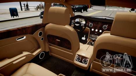 Bentley Mulsanne 2014 pour GTA 4