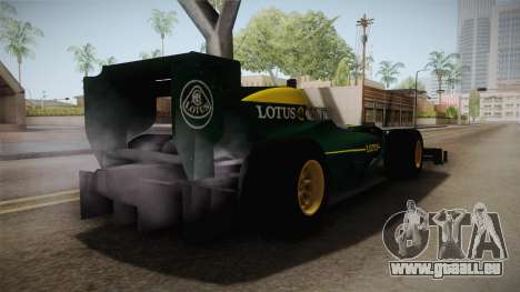 F1 Lotus T125 2011 v1 für GTA San Andreas
