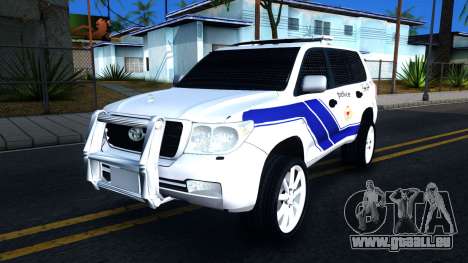 Toyota Land Cruiser Police pour GTA San Andreas