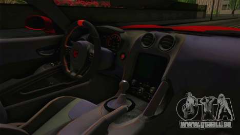 Dodge Viper ACR 2016 pour GTA San Andreas