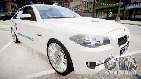 BMW Police Prefecture pour GTA 4