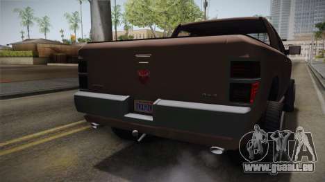 GTA 5 Bravado Bison IVF pour GTA San Andreas