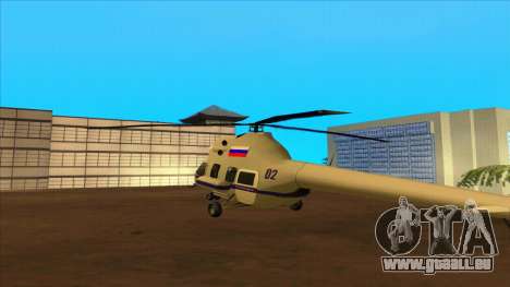 L'hélicoptère de la police de la Fédération pour GTA San Andreas
