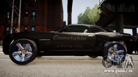 Chevrolet Camaro Concept Police für GTA 4