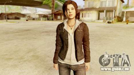 Rise of the Tomb Raider - Lara Leather Jacket für GTA San Andreas