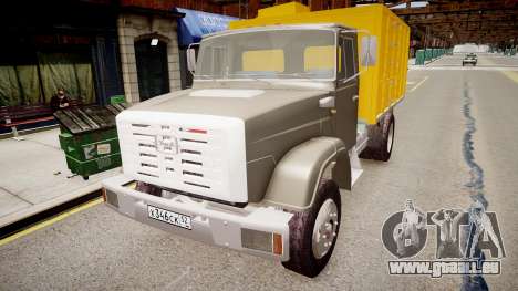 ZIL 4331 Camion à Ordures pour GTA 4
