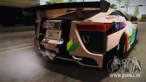 Lexus LFA Felix The Brown of ReZero pour GTA San Andreas