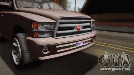 GTA 5 Bravado Bison IVF pour GTA San Andreas