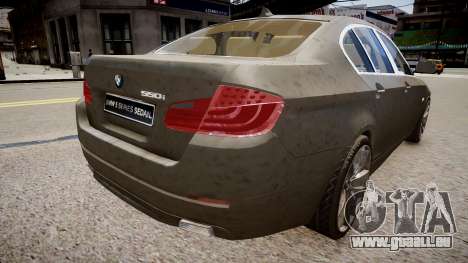 BMW 550i F10 v2 pour GTA 4