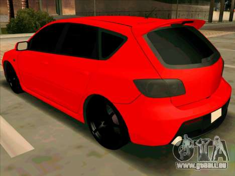 Mazda 3 Red pour GTA San Andreas