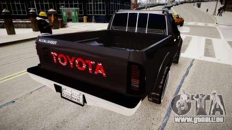 Toyota Hilux 2010 2 doors pour GTA 4