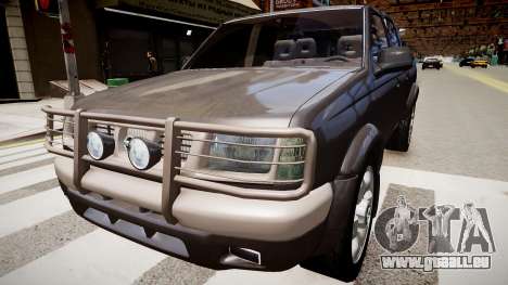 Nissan Navara Pickup Crew Cab pour GTA 4