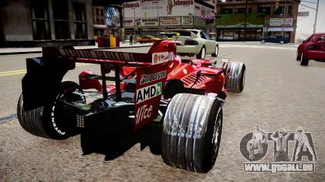 Formula 1 - LaFerrari F2007 pour GTA 4