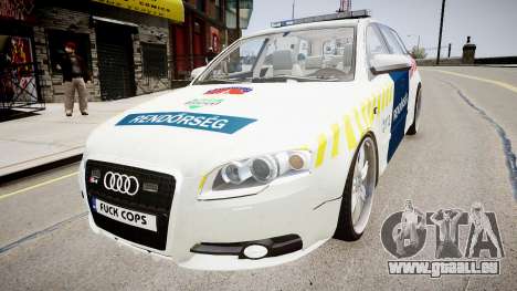 Hungarian Audi Police Car für GTA 4