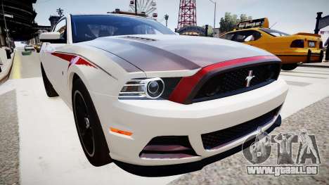 Ford Mustang Boss 302 2013 pour GTA 4