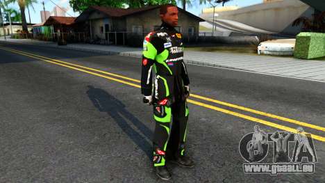 Kawasaki Racing Suit für GTA San Andreas