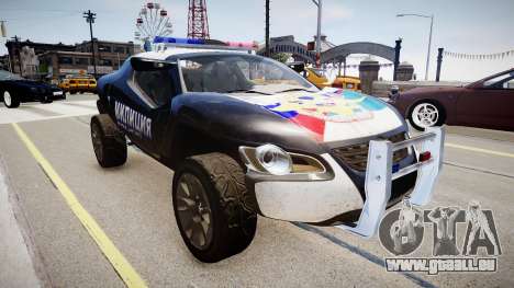 VW Concept T Police für GTA 4
