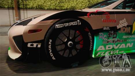 Lexus LFA Felix The Brown of ReZero pour GTA San Andreas