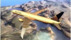 United Airlines Boeing 777-322ER - N58031 für GTA San Andreas