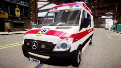Hungarian Mercedes Sprinter Ambulance pour GTA 4
