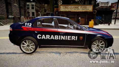 Alfa Romeo 159 Carabinieri pour GTA 4