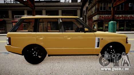 Land Rover Supercharged 2012 pour GTA 4