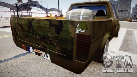 Volkswagen Caddy US Army für GTA 4