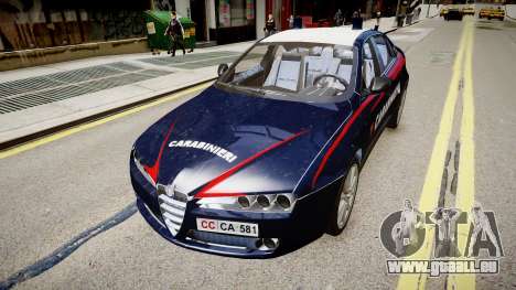 Alfa Romeo 159 Carabinieri für GTA 4