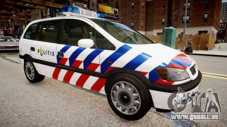 Opel Zafira Police pour GTA 4