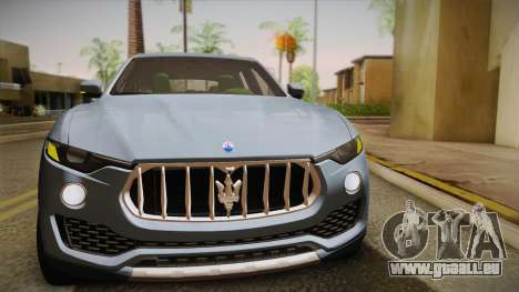 Maserati Levante 2017 pour GTA San Andreas