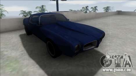 Pontiac Firebird 1970 für GTA San Andreas