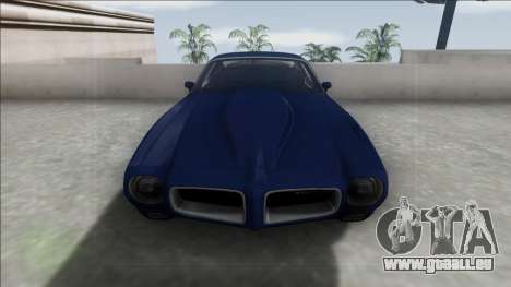 Pontiac Firebird 1970 pour GTA San Andreas