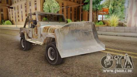 Jeep Wrangler Mad Max Style pour GTA San Andreas