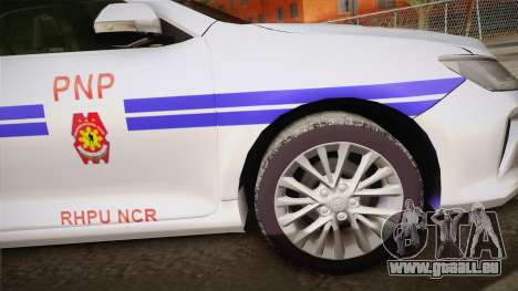 Toyota Camry Manila Police pour GTA San Andreas